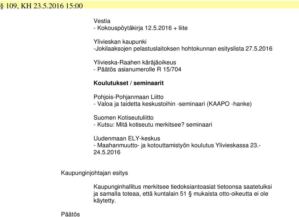 00 Vestia - Kokouspöytäkirja 12.5.