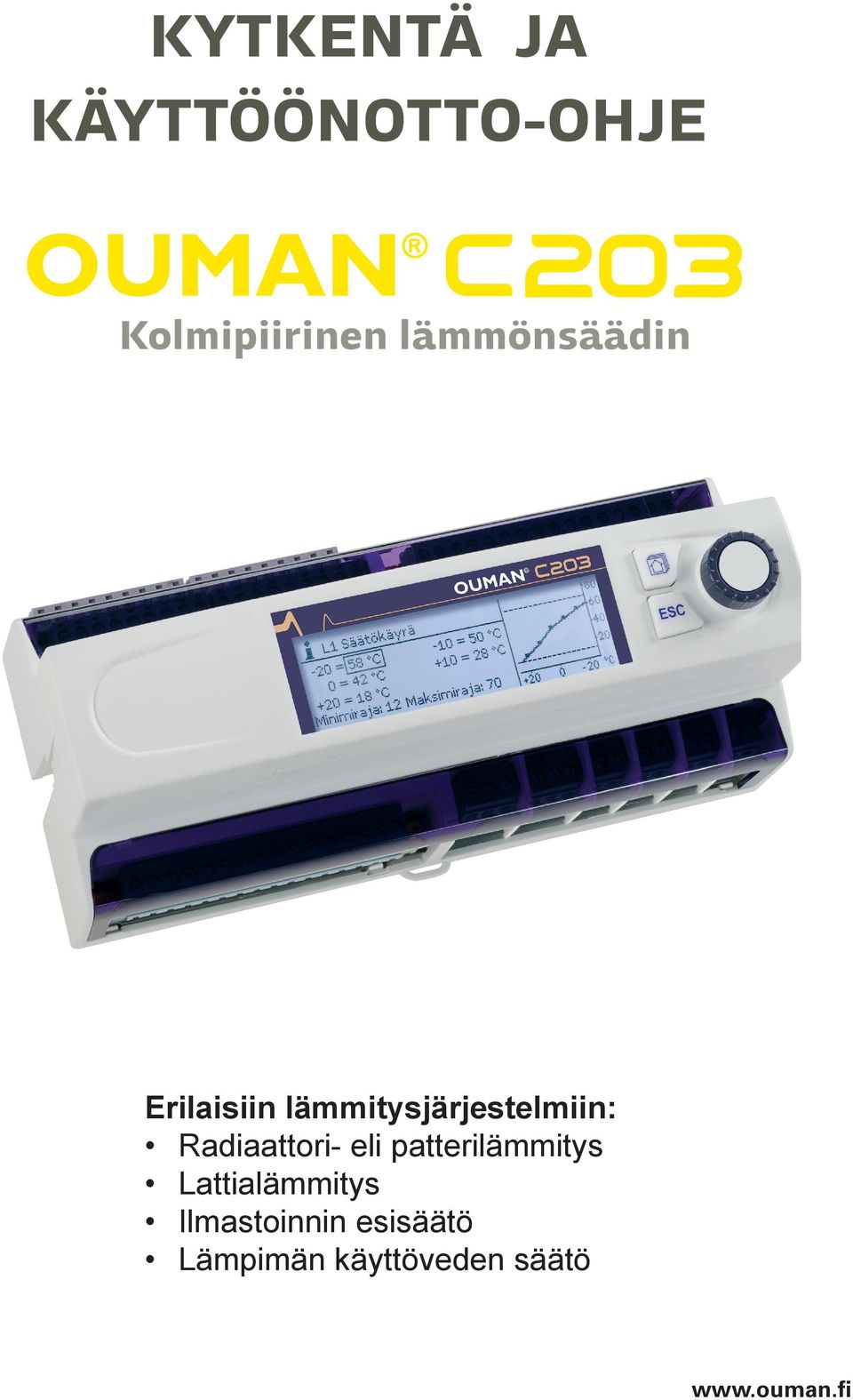 Radiaattori- eli patterilämmitys Lattialämmitys