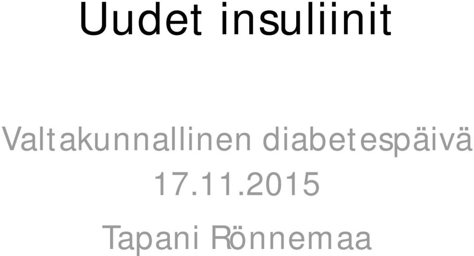 diabetespäivä 17.