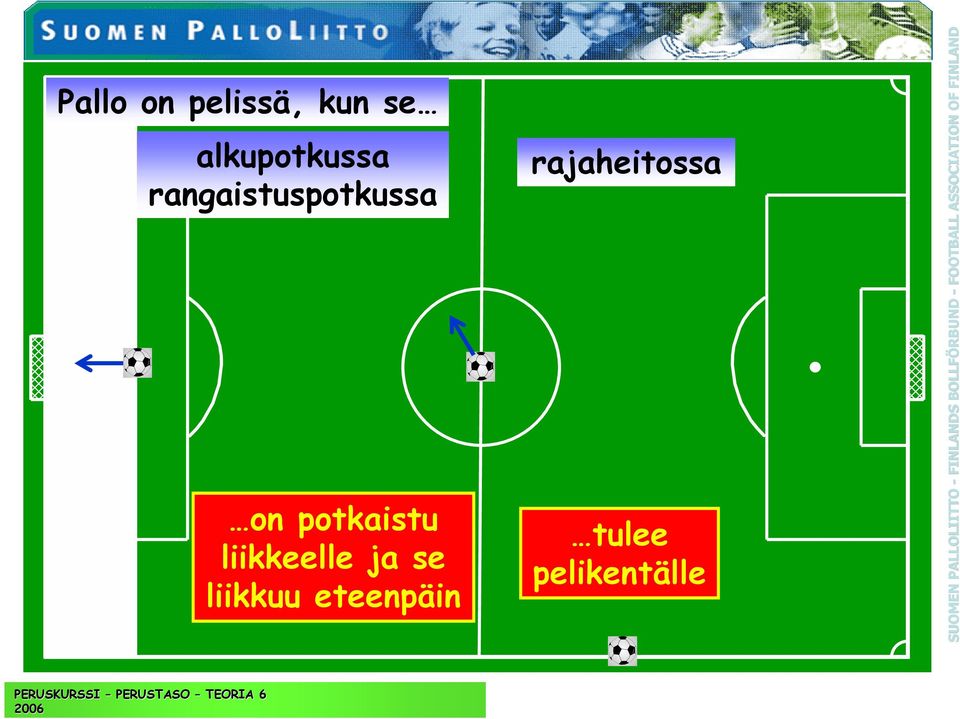 on potkaistu liikkeelle ja se