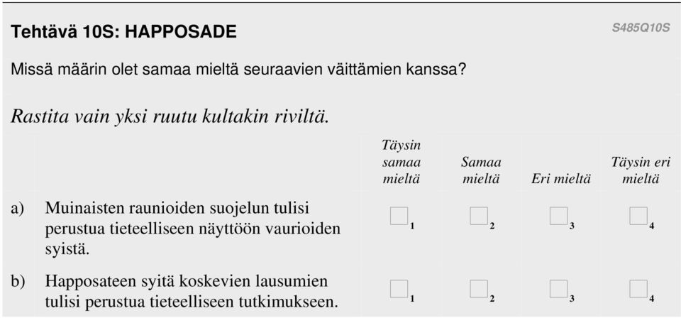 a) Muinaisten raunioiden suojelun tulisi perustua tieteelliseen näyttöön vaurioiden