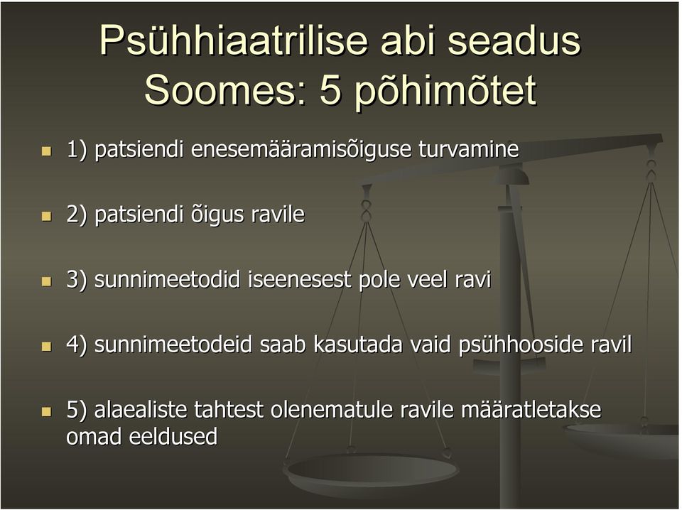 sunnimeetodid iseenesest pole veel ravi 4) sunnimeetodeid saab