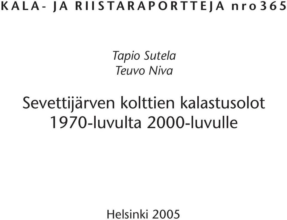 Sevettijärven kolttien