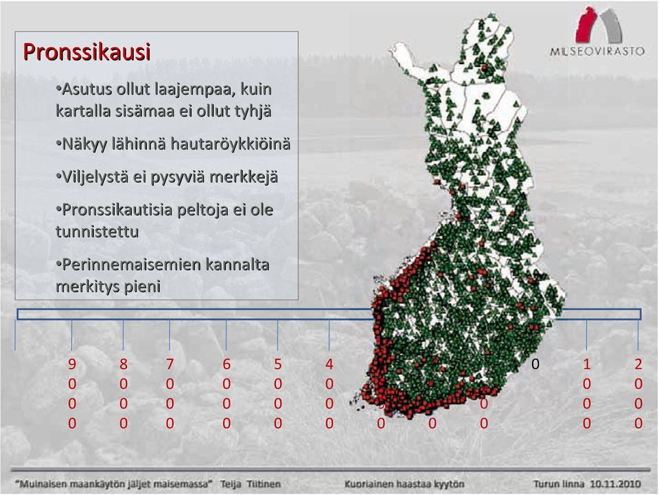 ykkiöinä Viljelystä ei pysyviä merkkejä Pronssikautisia