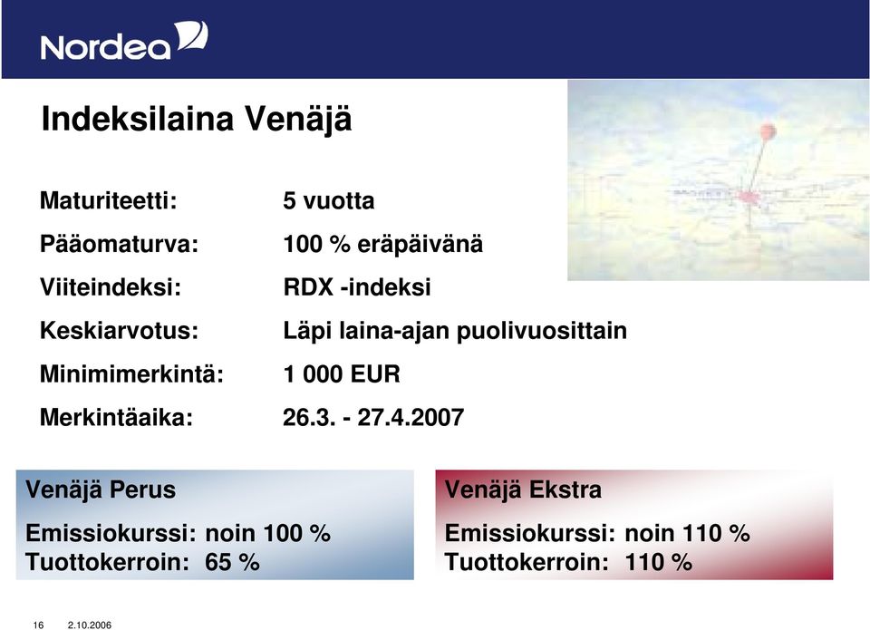 Minimimerkintä: 1 000 EUR Merkintäaika: 26.3. - 27.4.