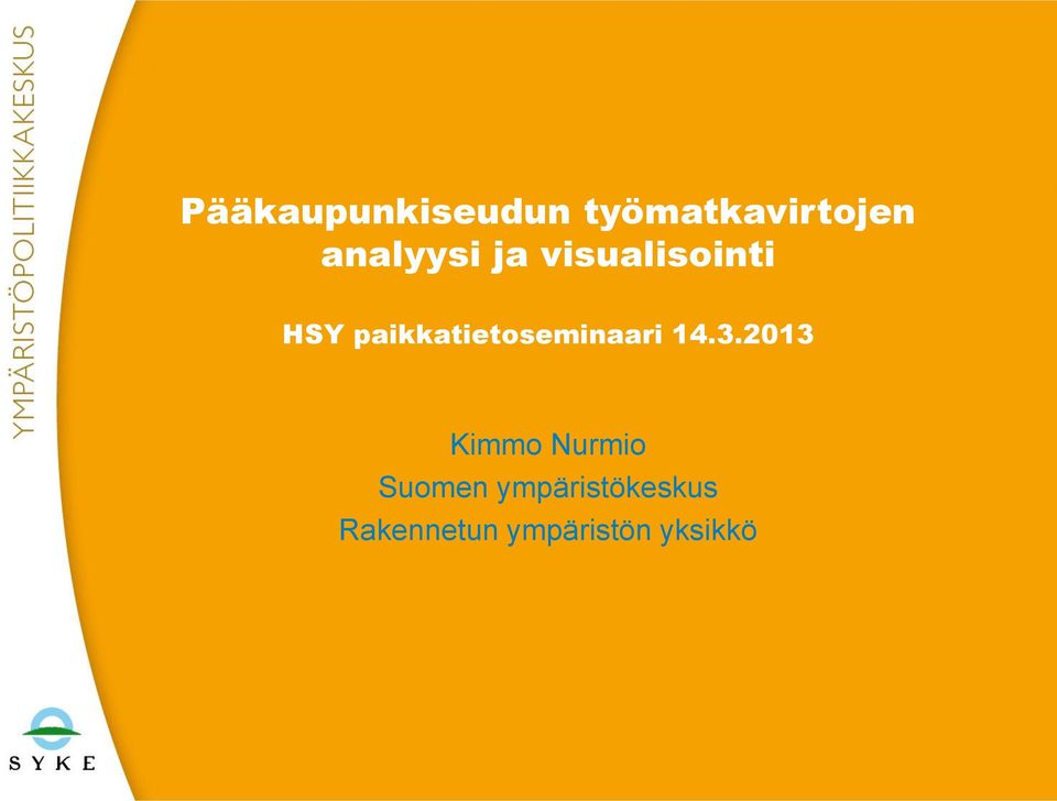 paikkatietoseminaari 14.3.