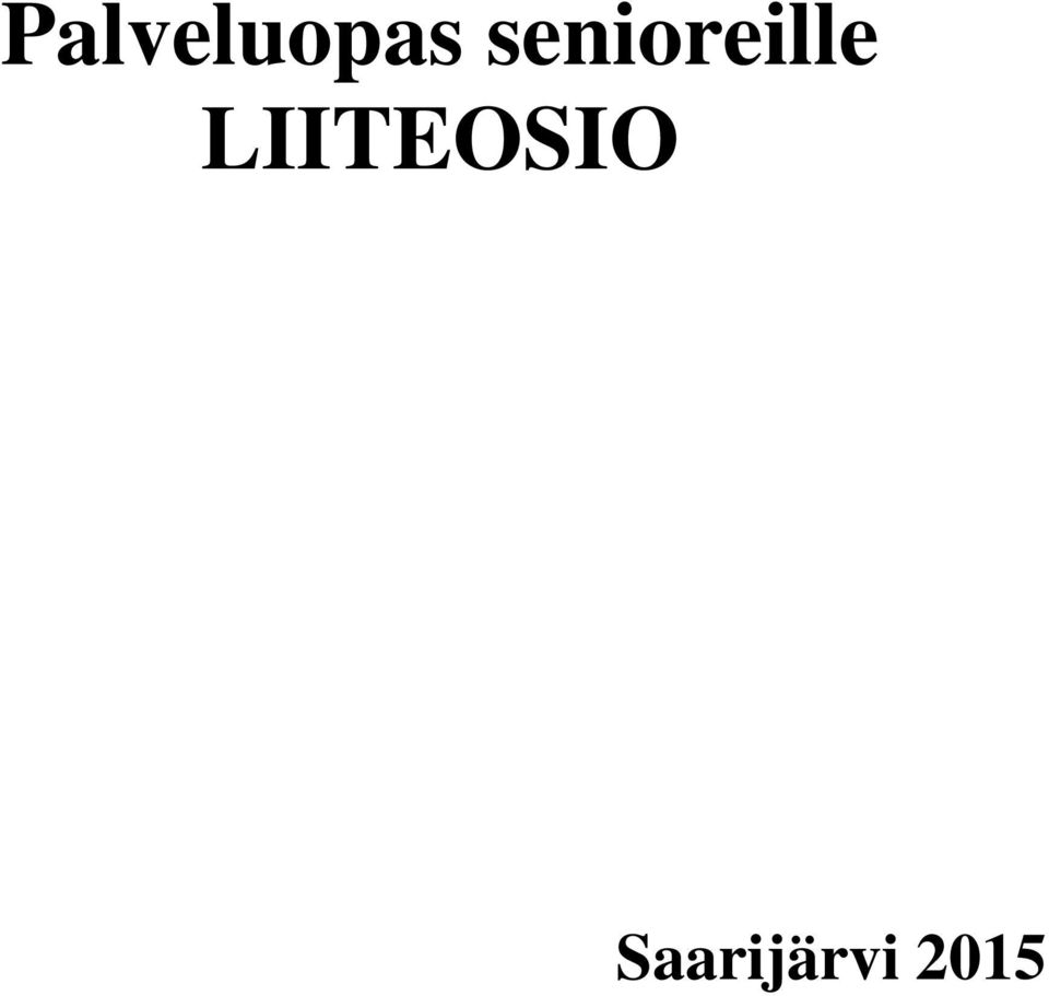 LIITEOSIO