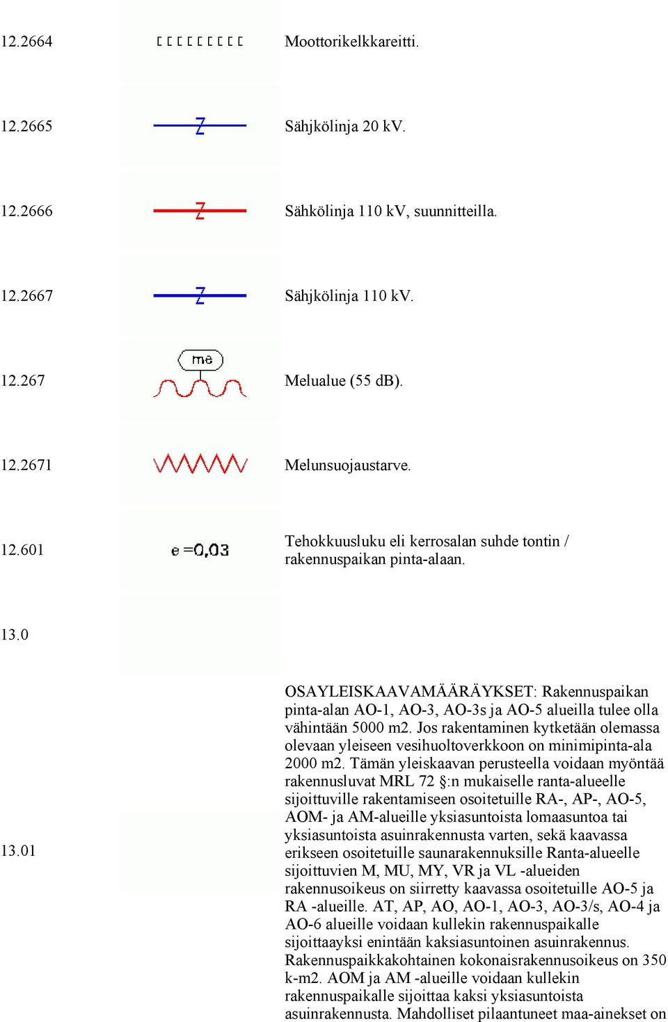 Jos rakentaminen kytketään olemassa olevaan yleiseen vesihuoltoverkkoon on minimipinta-ala 2000 m2.