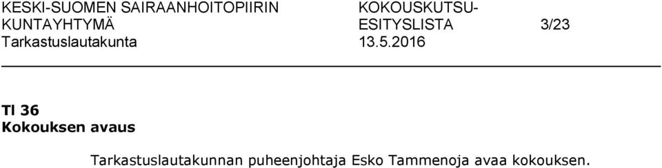 Tarkastuslautakunnan