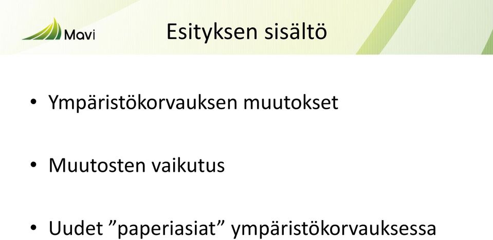 muutokset Muutosten