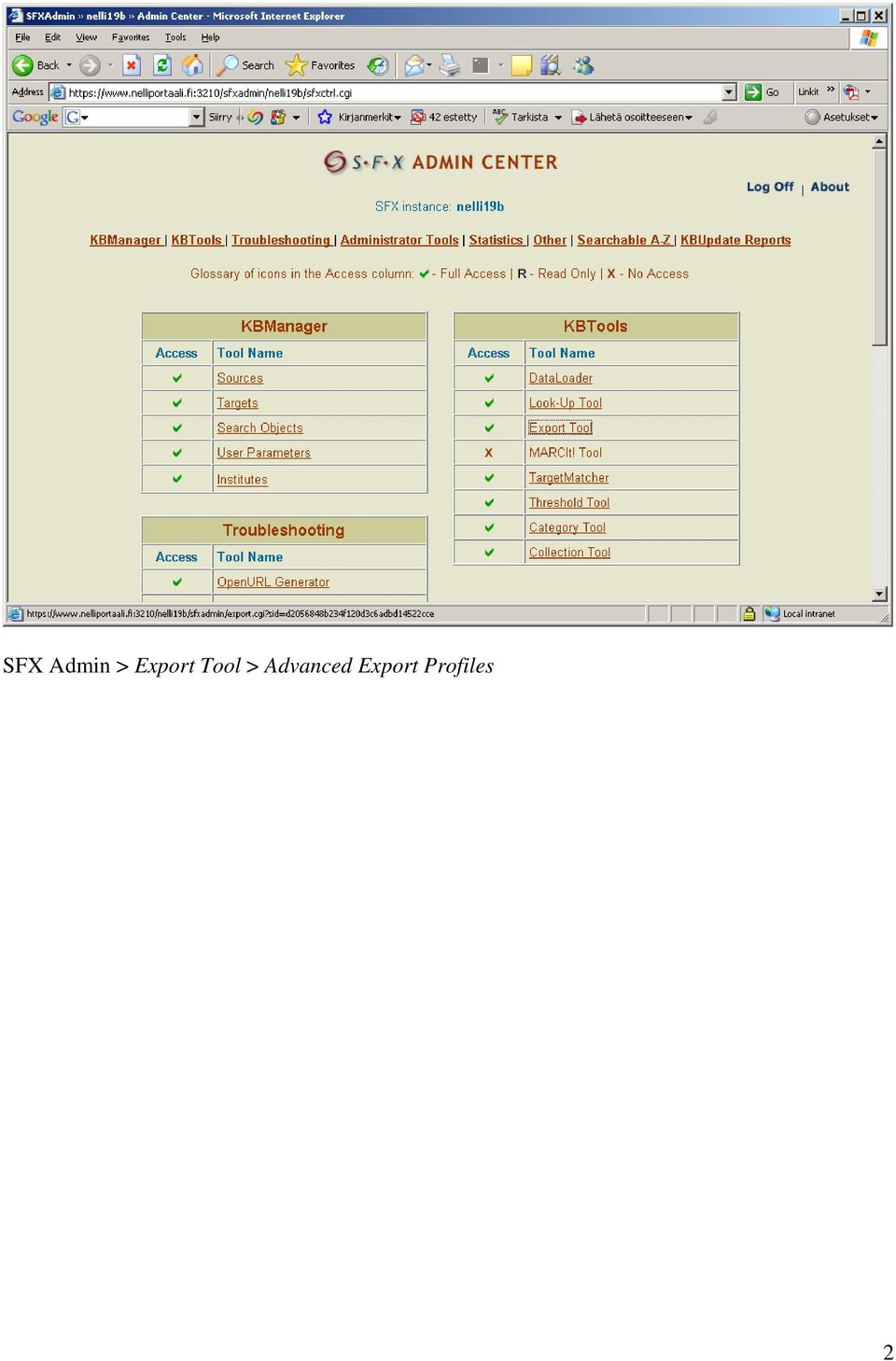 > Advanced