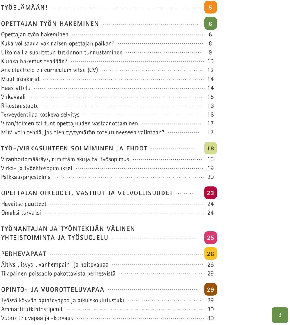 .. 16 Viran/toimen tai tuntiopettajuuden vastaanottaminen... 17 Mitä voin tehdä, jos olen tyytymätön toteutuneeseen valintaan?... 17 Työ-/virkasuhteen solmiminen ja ehdot.