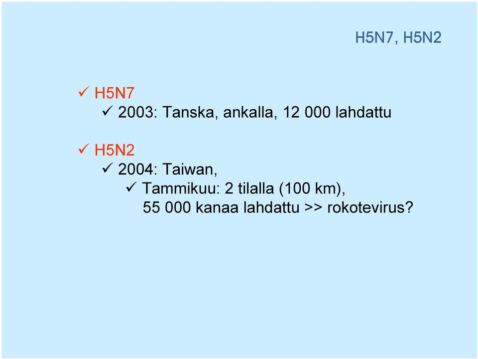 Taiwan, Tammikuu: 2 tilalla (100