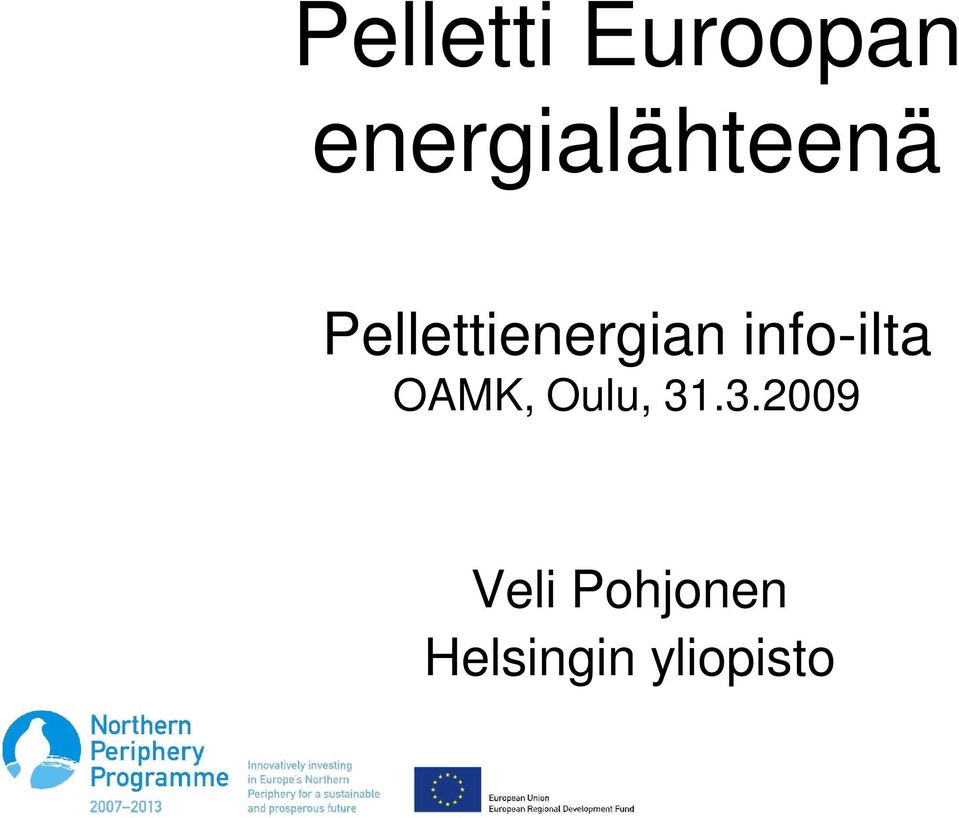 Pellettienergian info-ilta