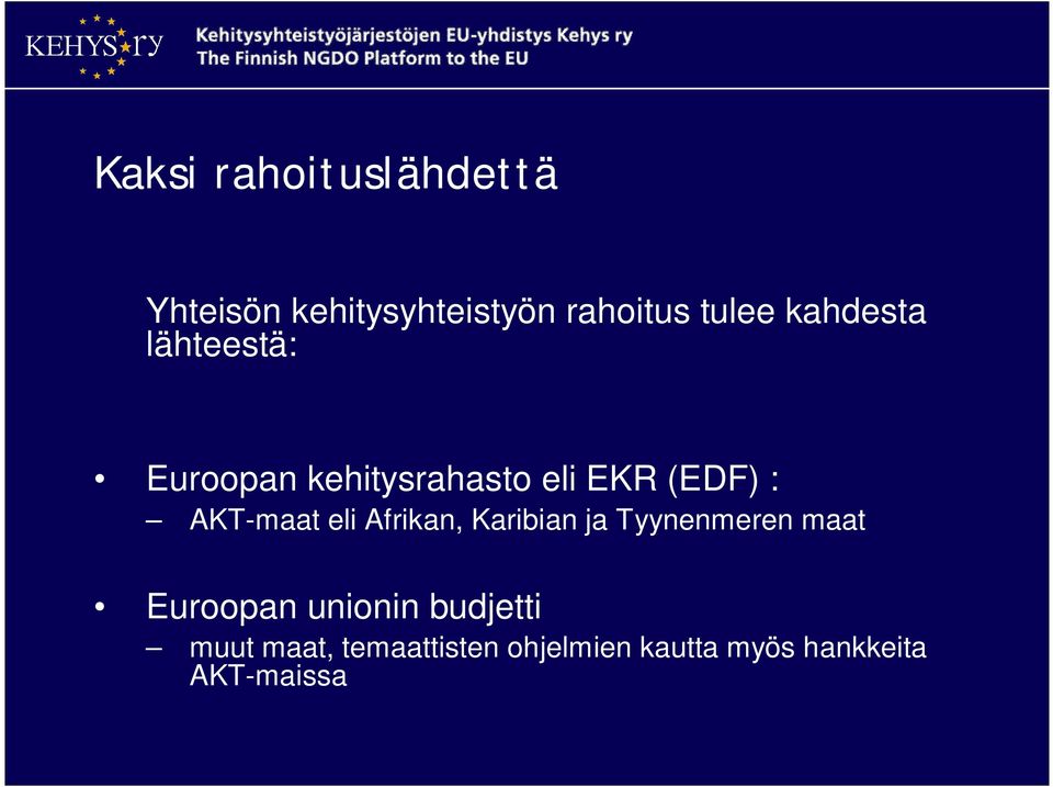 AKT-maat eli Afrikan, Karibian ja Tyynenmeren maat Euroopan