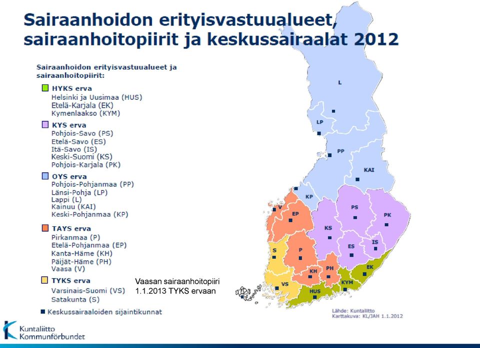 sairaanhoitopiirit ja