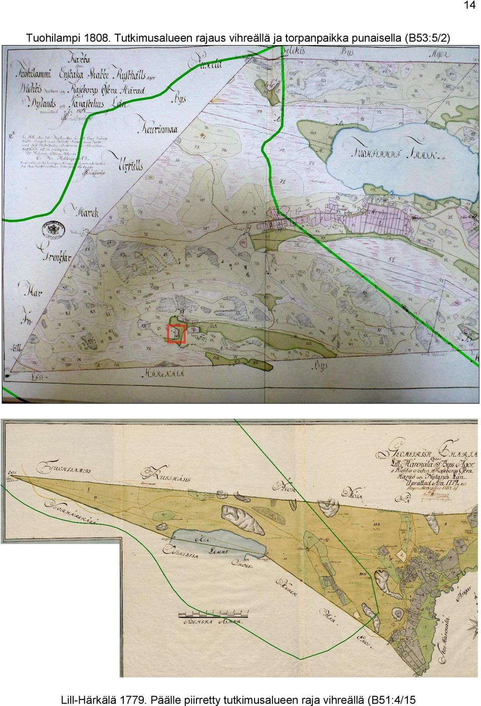 torpanpaikka punaisella (B53:5/2)