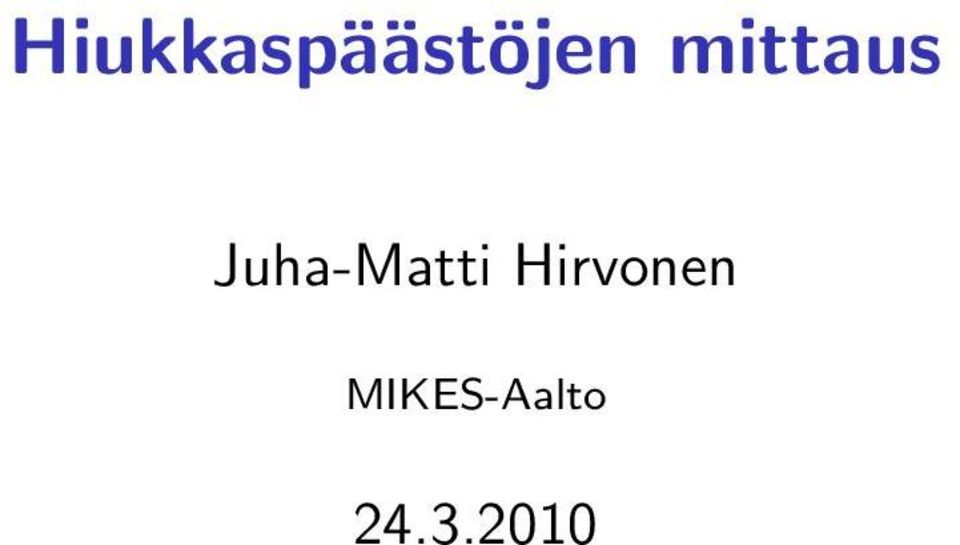 Juha-Matti
