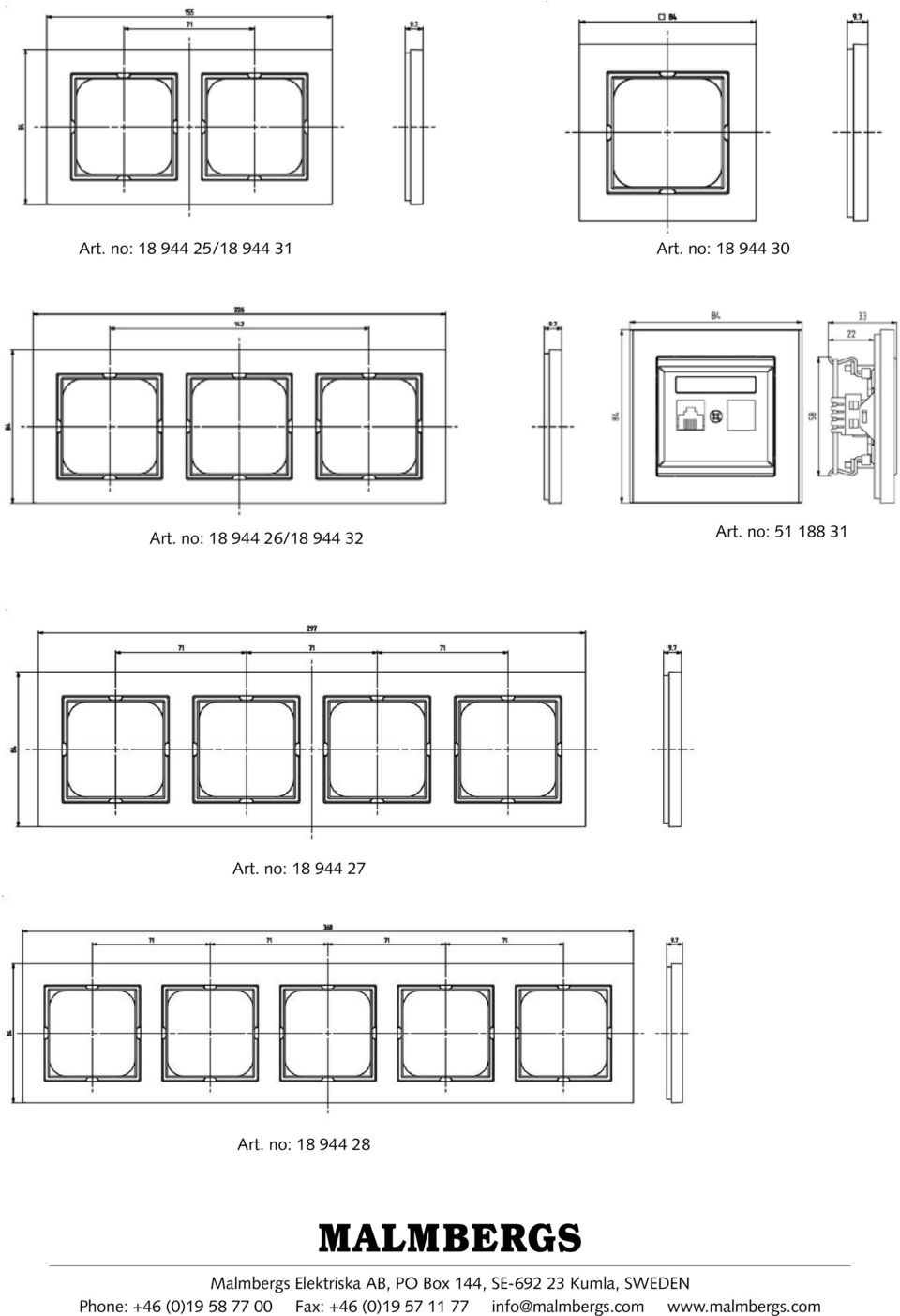 no: 18 944 26/18 944 32 Art.