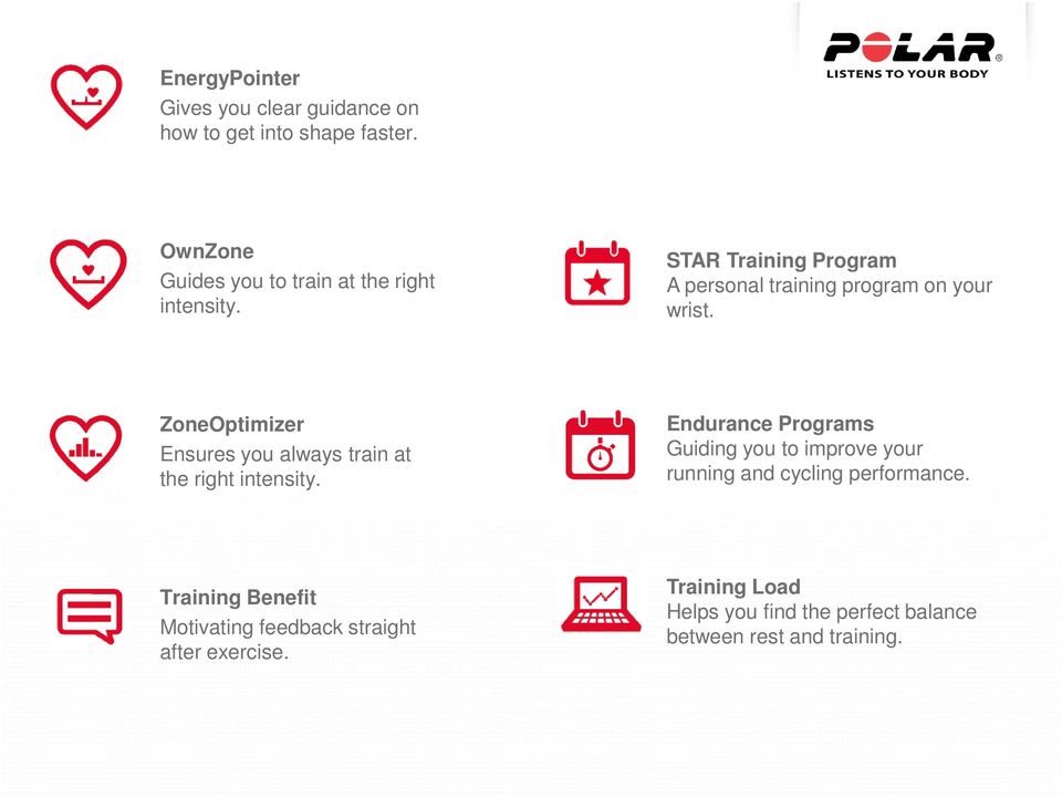 ZoneOptimizer Ensures you always train at the right intensity.