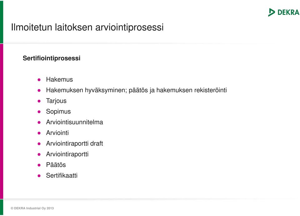 rekisteröinti Tarjous Sopimus Arviointisuunnitelma