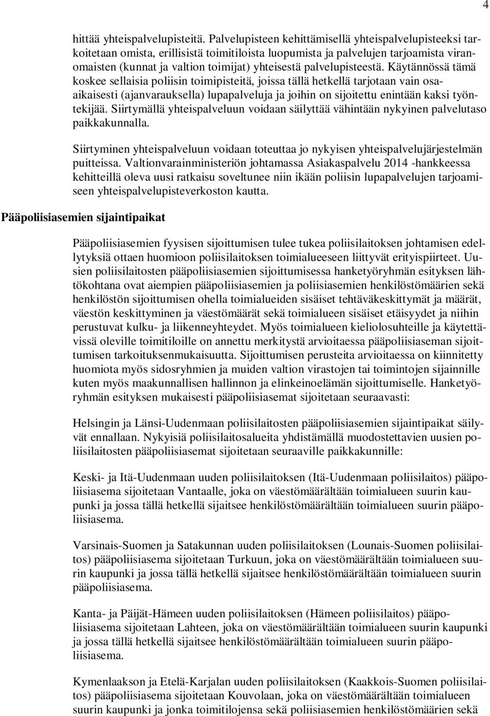 palvelupisteestä.