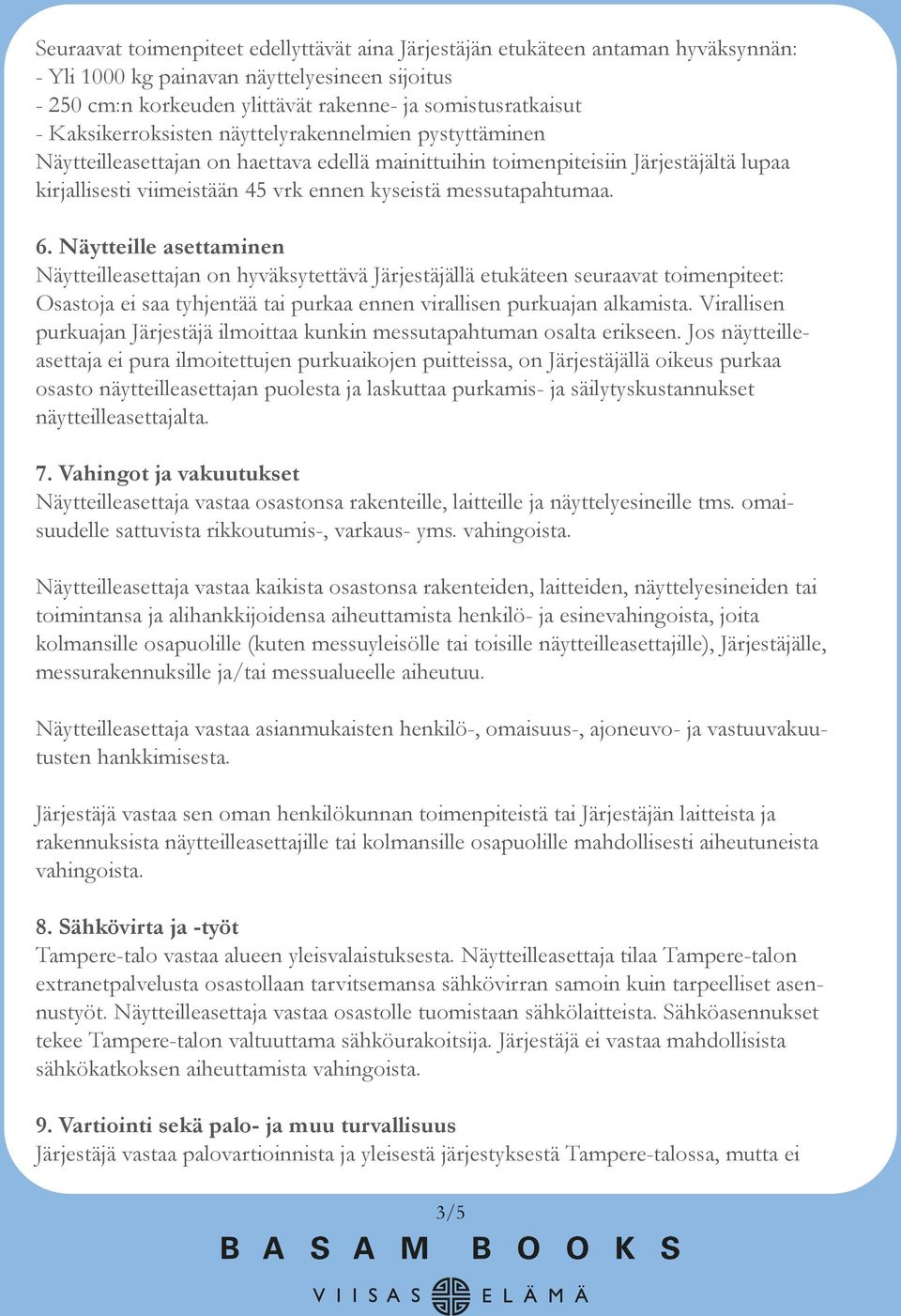 messutapahtumaa. 6.