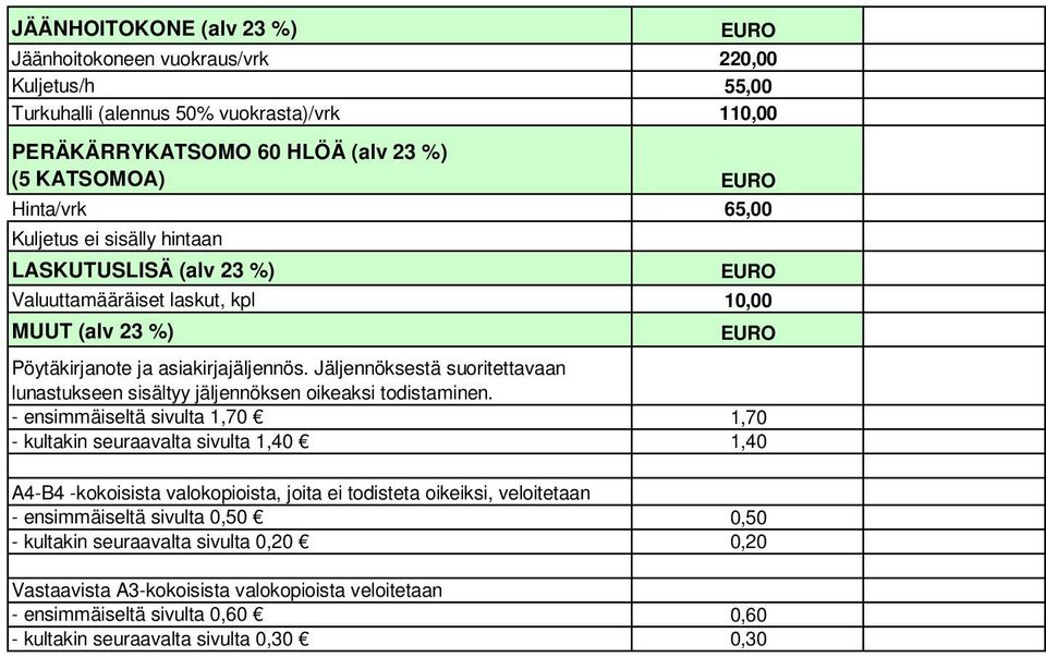 Jäljennöksestä suoritettavaan lunastukseen sisältyy jäljennöksen oikeaksi todistaminen.