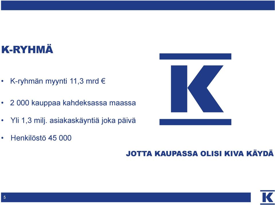 asiakaskäyntiä joka päivä Henkilöstö 45
