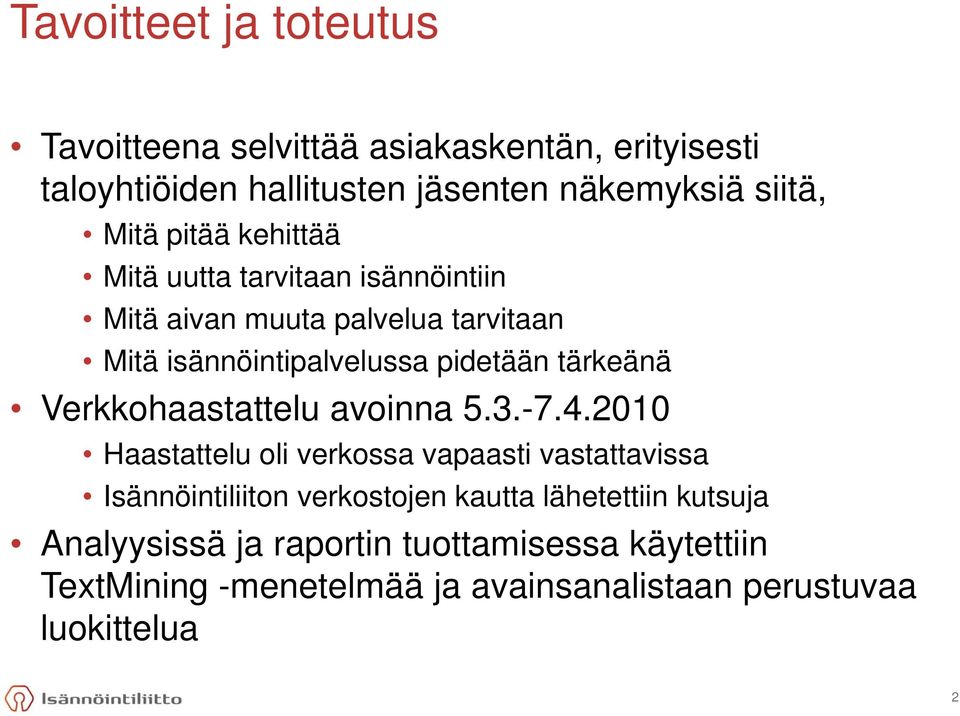 Verkkohaastattelu avoinna 5.3.-7.4.