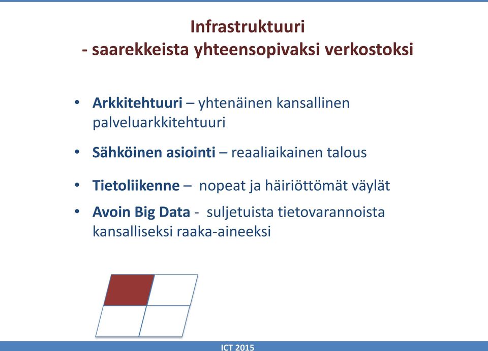 asiointi reaaliaikainen talous Tietoliikenne nopeat ja häiriöttömät