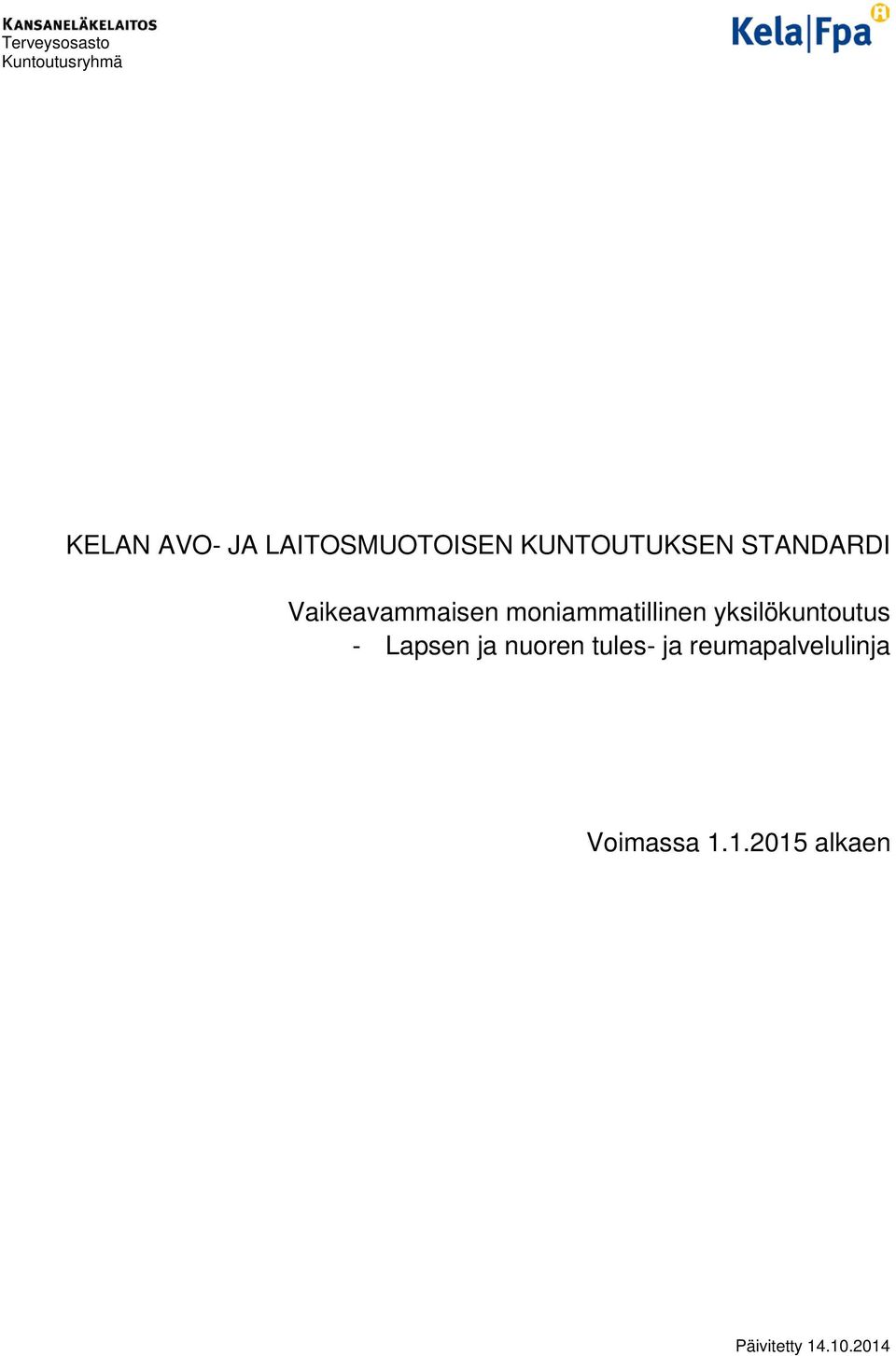 moniammatillinen yksilökuntoutus - Lapsen ja nuoren