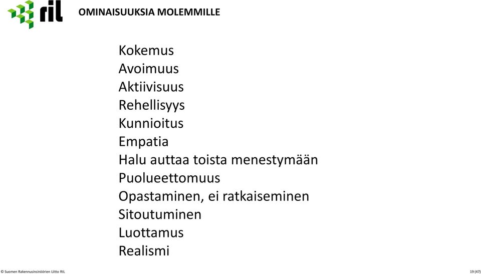 menestymään Puolueettomuus Opastaminen, ei ratkaiseminen