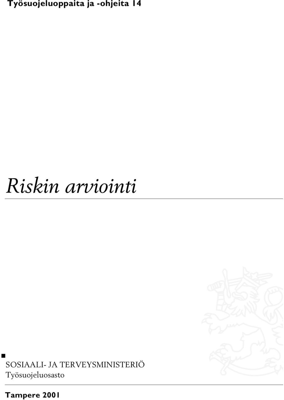 arviointi SOSIAALI- JA