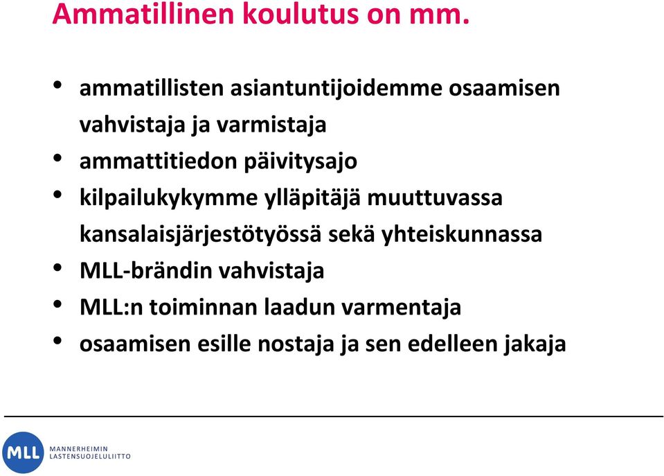 ammattitiedon päivitysajo kilpailukykymme ylläpitäjä muuttuvassa