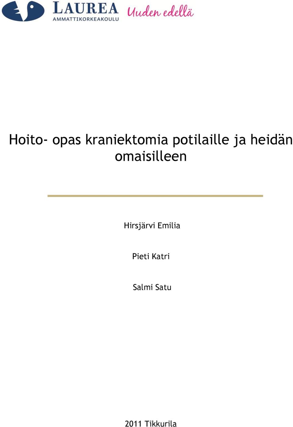 omaisilleen Hirsjärvi