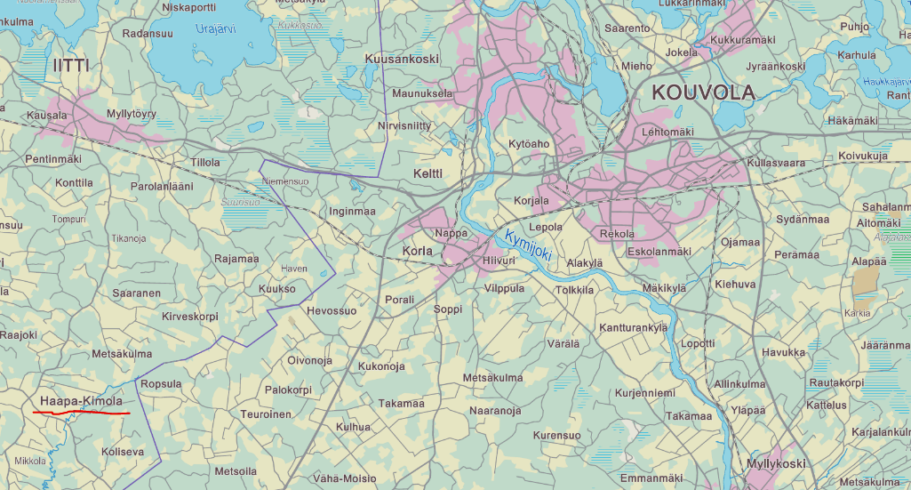 3.1 Tutkimusalue Tutkimusalue sijaitsi Iitin Haapa-Kimolassa Gasum Oy:n maakaasulinjalla (Kuva 5.) Tutkimusalueen pituus oli 1.7 km ja leveys 12 m.