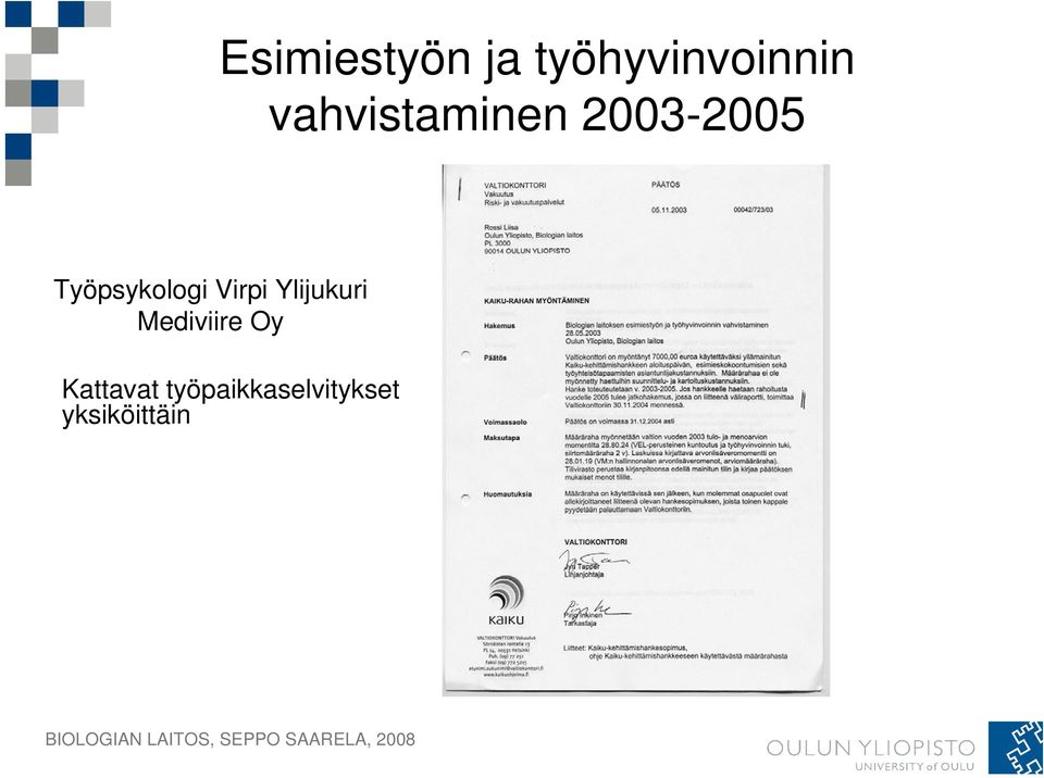 Työpsykologi Virpi Ylijukuri