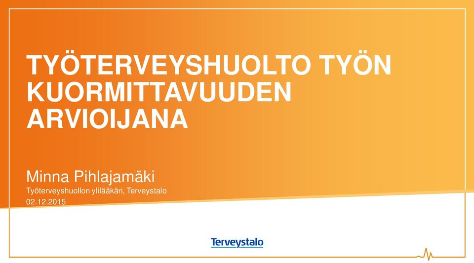 Minna Pihlajamäki