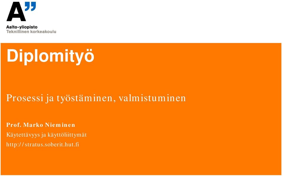 Marko Nieminen Käytettävyys ja