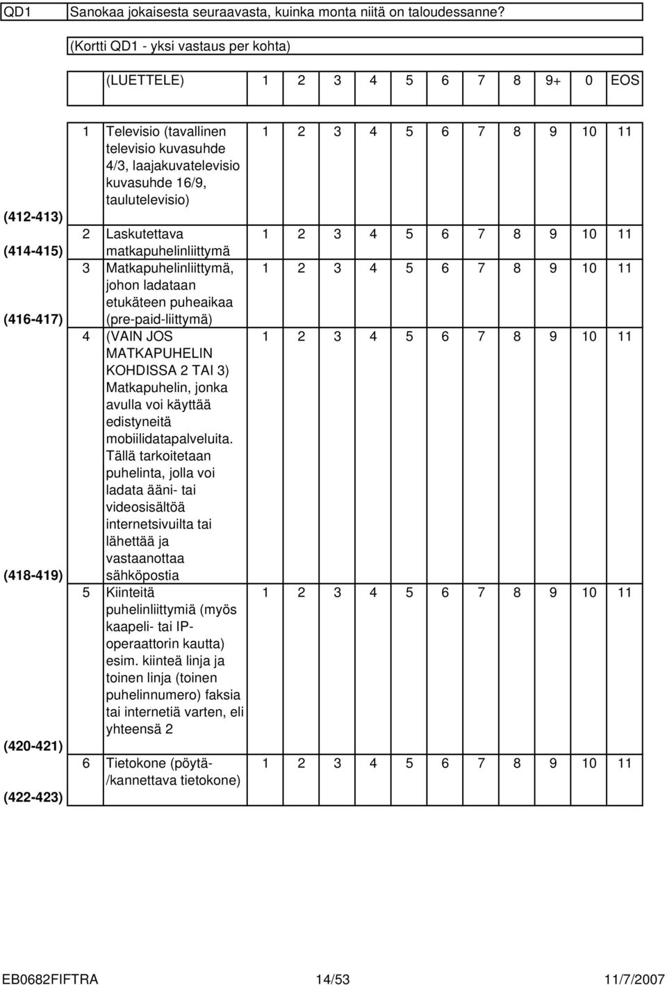 Laskutettava 5 6 7 8 9 0 matkapuhelinliittymä Matkapuhelinliittymä, 5 6 7 8 9 0 johon ladataan etukäteen puheaikaa (pre-paid-liittymä) (VAIN JOS 5 6 7 8 9 0 MATKAPUHELIN KOHDISSA TAI ) Matkapuhelin,