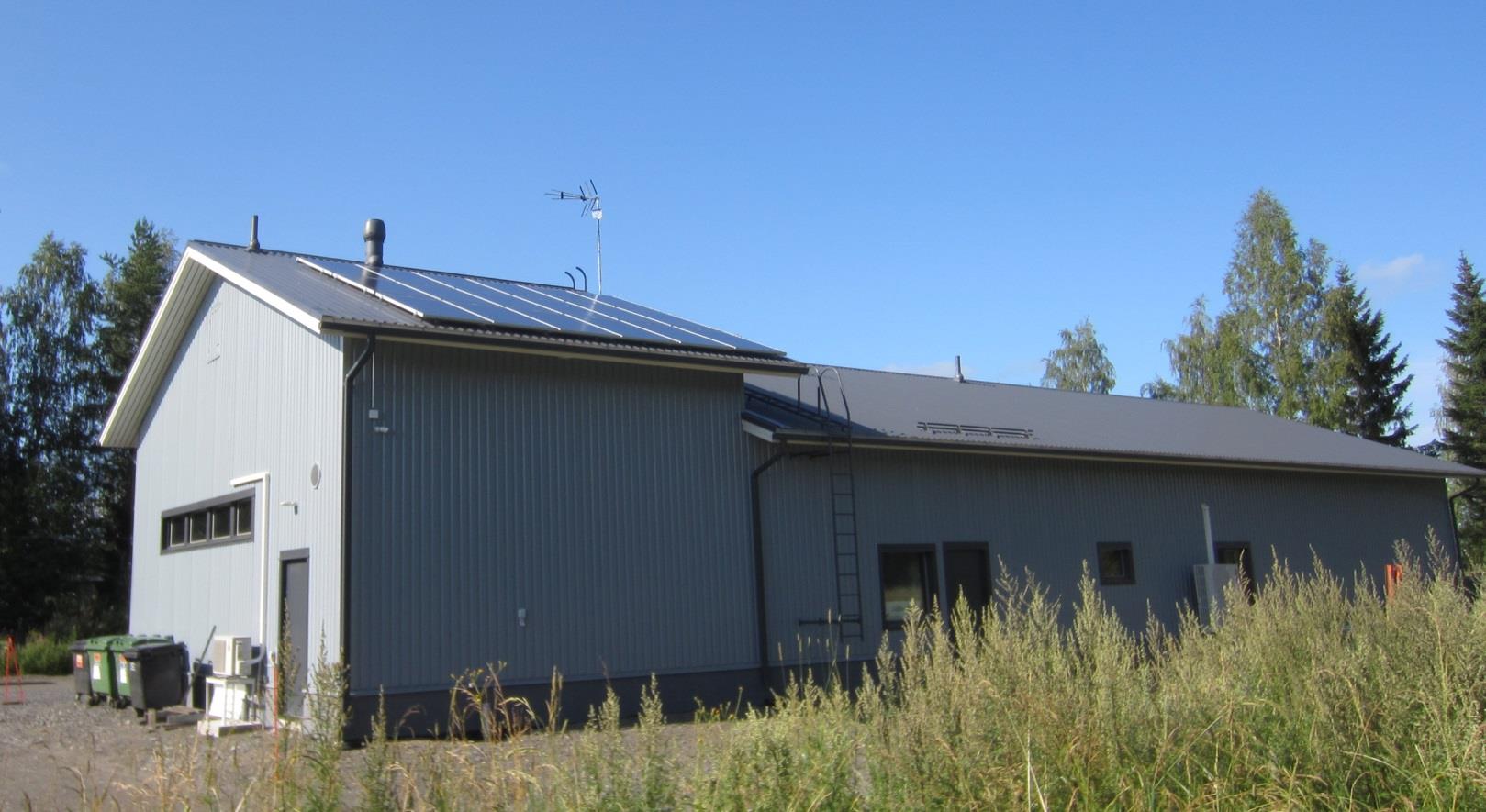 Mirotexin oma 4,5 kwp:n voimala Savikontie 21, Kitee