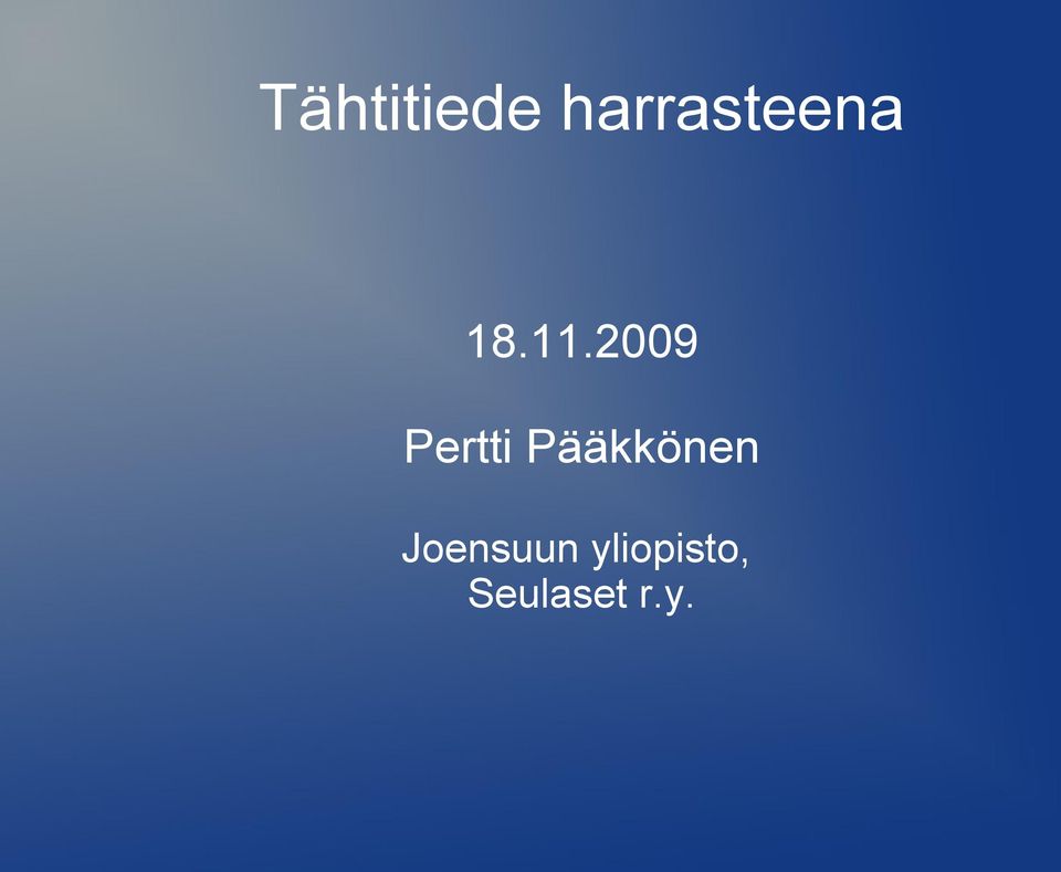 2009 Pertti