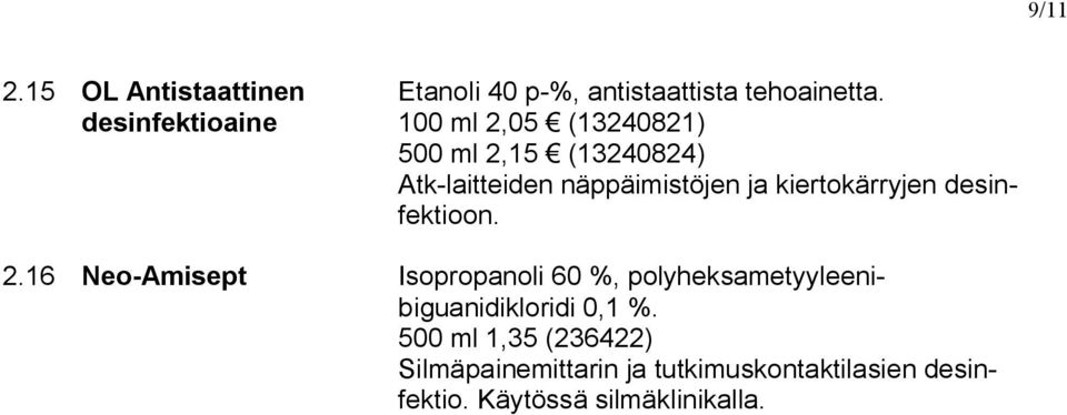 kiertokärryjen desinfektioon. 2.