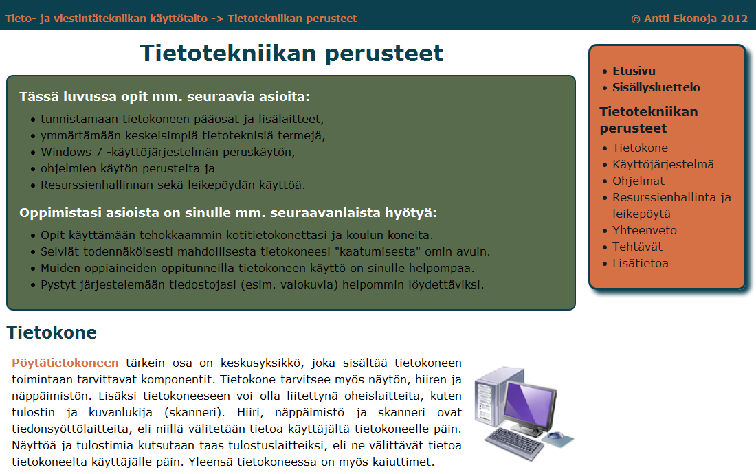 CASE SÄHKÖINEN OPPIMATERIAALI 1/3