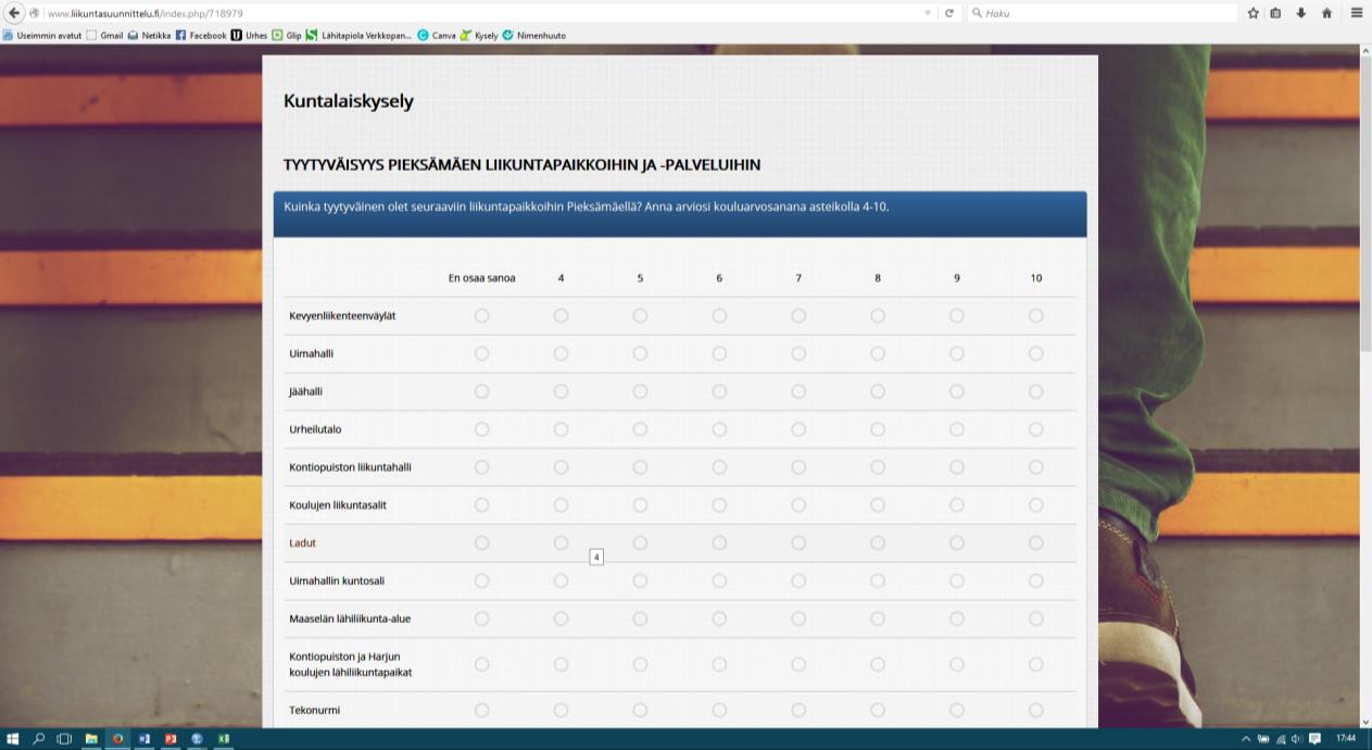 Ketkä asukaskyselyihin osallistuivat?