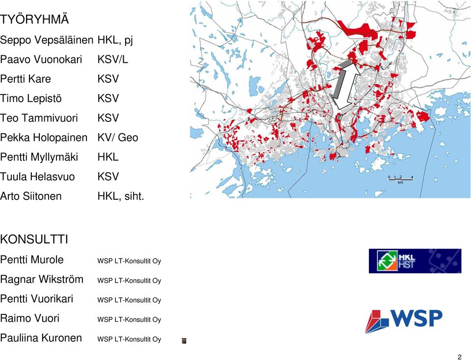 siht. johtoryhmä ja konsultti KONSULTTI Pentti Murole Ragnar Wikström Pentti Vuorikari Raimo Vuori