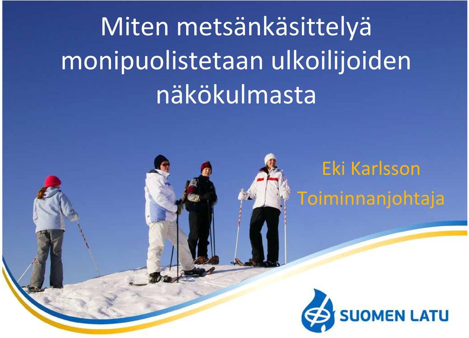 ulkoilijoiden