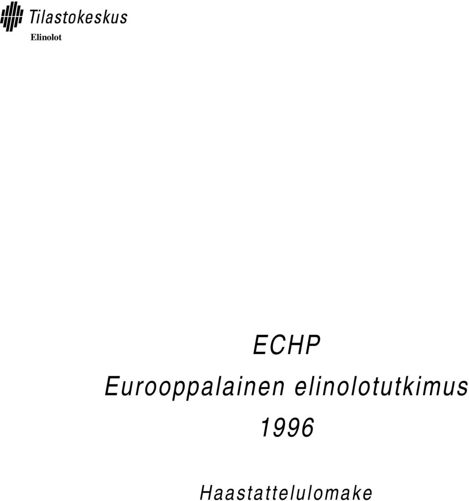 elinolotutkimus