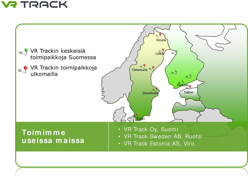 Track Sweden AB, Ruotsi